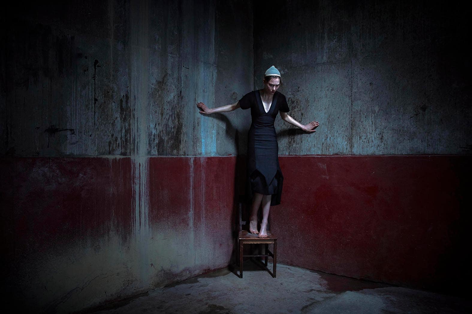 Micol Ragni dress worn by Martine Lervik shot by Nicol Vizioli
